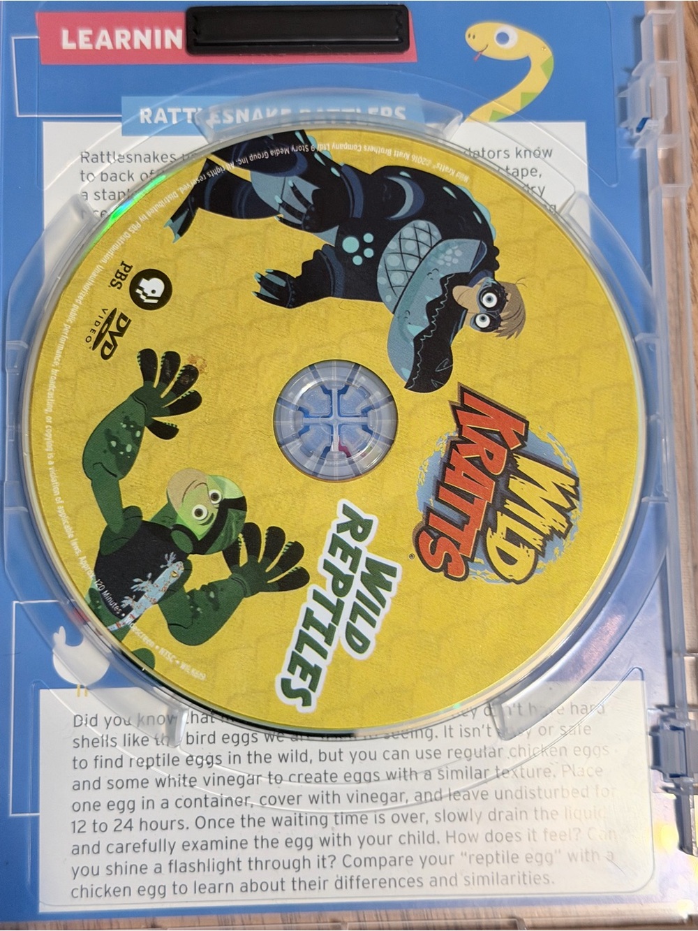 Wild Reptiles - Yellow Wild Kratts DVD - Picture 5 of 7
